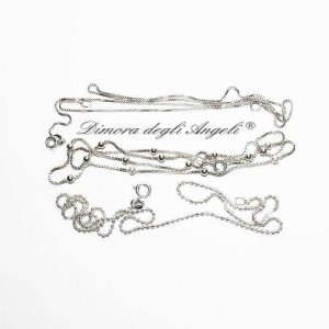 Collana Argento 925 Rodiato – Lungh. 45 cm – Peso 3 gr